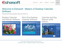 Tablet Screenshot of eshasoft.com
